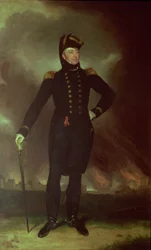 Porträt von Sir George Cockburn, 1851