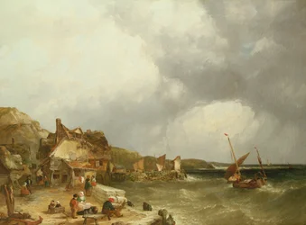 Die Küste bei Etaples, 1853