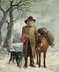 Sammeln von Winterbrennstoff
