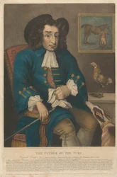 Der Vater des Rennsports. Tregonwell Frampton, Esquire von Moreton in Dorsetshire - Hüter der Rennpferde in Newmarket für Ihre Majestäten Wilhelm III., Königin Anne, Georg I. und Georg II. ...
