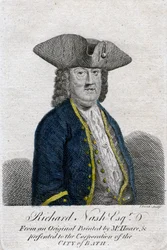 Richard Beau Nash, britischer Dandy, 18. Jahrhundert