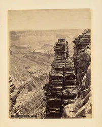Shini-Mo-Altar am Rand des Marble Canyon, Colorado River