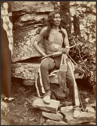 [Yellow Bear von der Muscogee-Nation in Okmulgee]