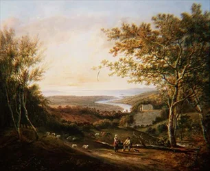Blick auf das Wye-Tal
