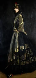 Hasel in Schwarz und Gold, 1916
