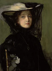 Mary in Schwarz