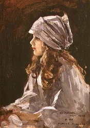 Porträt der Tochter des Künstlers, Alice