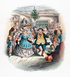 Ein Weihnachtslied: Mr. Fezziwigs Ball, 1843