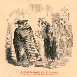 Kardinal Campeggio und Mr. Sampson. Ich kann jetzt nichts hören, Mr. Sampson., 1897