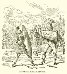 Kampf zwischen den Horatiern und den Kuratiern