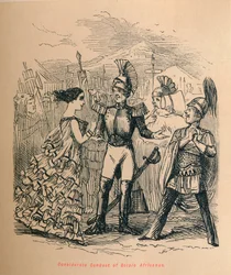 Rücksichtsvoller Umgang des Scipio Africanus, 1852