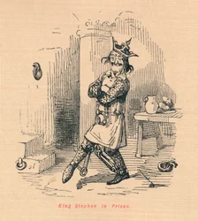 König Stephan im Gefängnis, ca. 1860