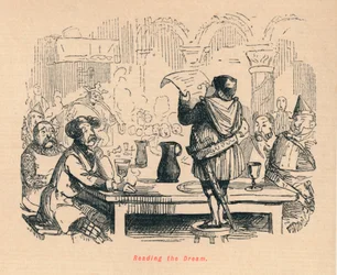 Den Traum lesen, ca. 1860