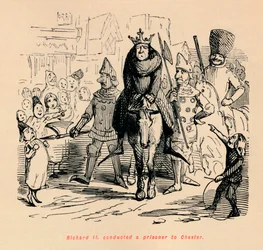 Richard II. als Gefangener nach Chester geführt, um 1860