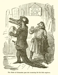 Der Herzog von Gloucester trauert um seine kleinen Neffen