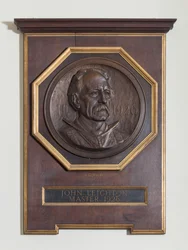 Medaille mit John Leighton