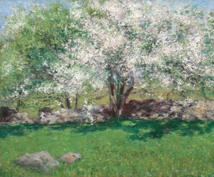 Apfelbäume, ca. 1889