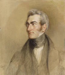Porträt von Chambers Hall, 1835