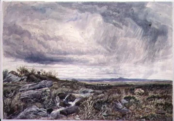 Regnerisches Wetter, Bettws-y-Coed