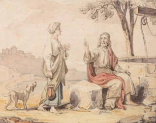 Die Frau am Brunnen