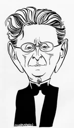 Alexander von Zemlinsky - Karikatur
