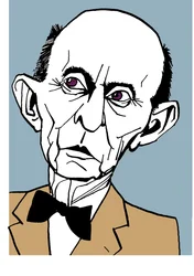 Arnold Schönberg, Karikatur