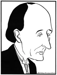 Frederick Delius - Porträt des englischen Komponisten, 29. Januar 1862 - 10. Juni 1934