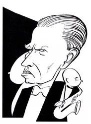 Otto Dix, Karikatur