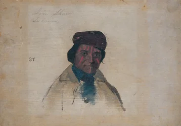 Jim Shaw, Delaware, 1837
