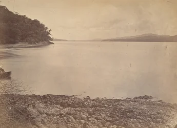 Tropische Landschaft, Darien Hafen - Blick nach Süden, 1871
