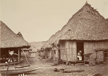 Tropische Szenerie, Straße, Chipigana, 1871