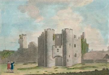 Tor von Pembroke Castle, Pembrokeshire, 1785