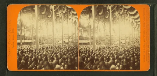 Weltfriedensjubiläum oder das Boston Coliseum