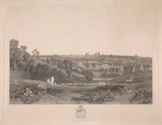 Ansicht von Oxford von der Abingdon Road