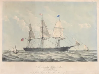 Das australische Klipperschiff 