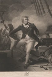 Der ehrenwerte Admiral Lord Viscount Duncan, als er bei Camperdown siegreich war