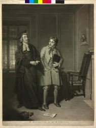 William Parsons als "Schafsgesicht" im Kopf "Der Dorfanwalt"