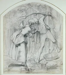 Die Überquerung, ca. 1860
