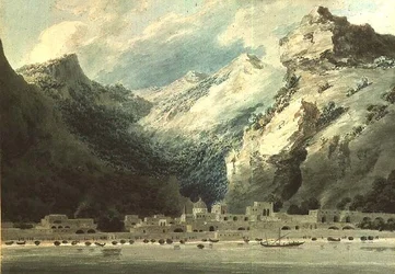 Cetera, eine Fischerstadt am Golf von Salerno