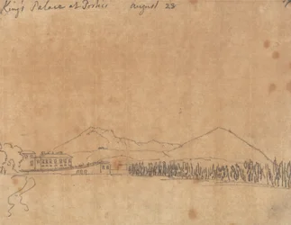 Königspalast in Portici, 28. August