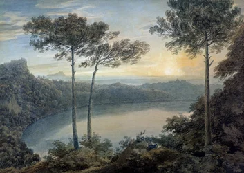 Lago Albano und Castel Gandolfo