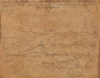 Monet della Madonna in der Nähe von Arquà, 19. Juni