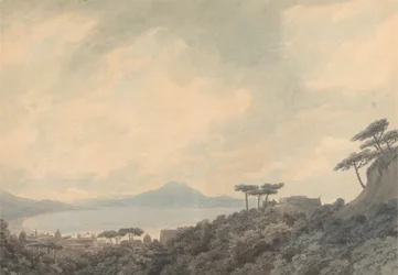 Die Bucht von Neapel von Capodimonte
