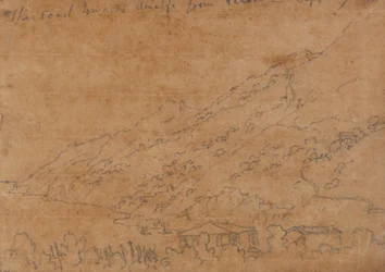 Die Küste Richtung Amalfi von Vietri, 19. September