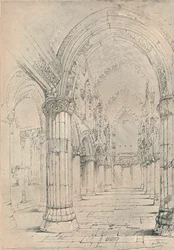 Roslin-Kapelle, 1838