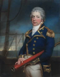 Porträt von Konteradmiral William Pierrepont (1767-1813).