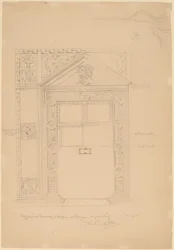 Byzantinisches Portal mit Dom, Rimini