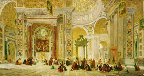 Innenraum von St. Peter, Rom