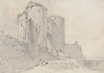 Beeston Castle, Cheshire: Eingang zur Burg