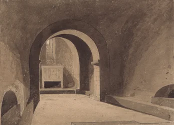 Krypta von Saint Gervaise, Rouen, Normandie